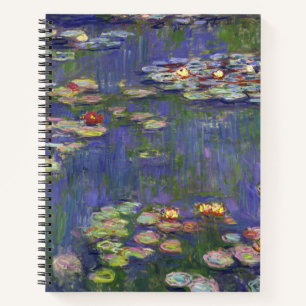 Monet Waterlelies Meesterwerk Schilderij Notitieboek