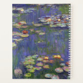 Monet Waterlelies Meesterwerk Schilderij Planner (Achterkant)