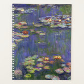 Monet Waterlelies Meesterwerk Schilderij Planner (Voorkant)