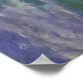 Monet Waterlelies Meesterwerk Schilderij Poster (Hoek)