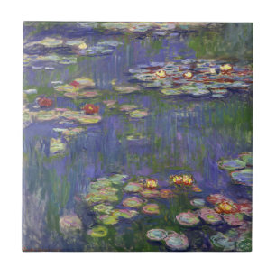 Monet Waterlelies Meesterwerk Schilderij Tegeltje