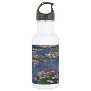 Monet Waterlelies Meesterwerk Schilderij Waterfles