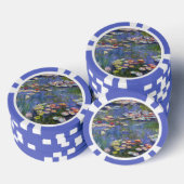 Monet - Waterlelies / Nympheas Poker Chips (Opstapeling)