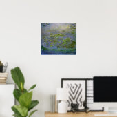 Monet - Waterlelies (Nymphéas) Poster (Thuiskantoor)