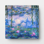 Monet Waterlelies Plaque Fotoplaat (Voorkant)