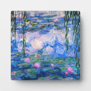 Monet Waterlelies Plaque Fotoplaat