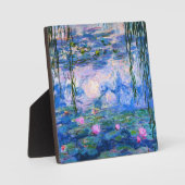 Monet Waterlelies Plaque Fotoplaat (Voorkant)