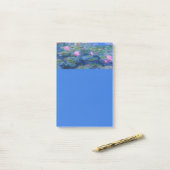 Monet Waterlelies Post-it® Notes (Op bureau)
