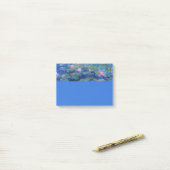 Monet Waterlelies Post-it® Notes (Op bureau)