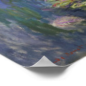 Monet - Waterlelies Poster (Hoek)