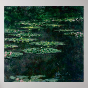 Monet - Waterlelies Poster