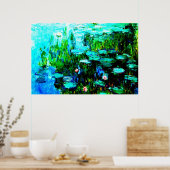 Monet Waterlelies Poster (Keuken)
