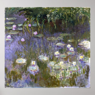 Monet - Waterlelies Poster