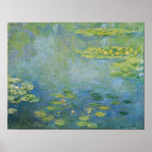 Monet - Waterlelies Poster