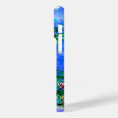 Monet - Waterlelies (rood) Case-Mate iPhone Case (Achterkant / Links)