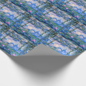 Monet - Waterlelies, roze, Cadeaupapier (Hoek)