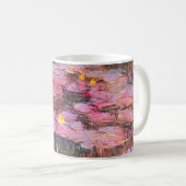 Monet - Waterlelies, roze, Koffiemok (Voorkant rechts)