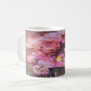 Monet - Waterlelies, roze, Koffiemok