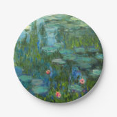 Monet Waterlelies Schone Kunst (1915) Papieren Bordje (Voorkant)