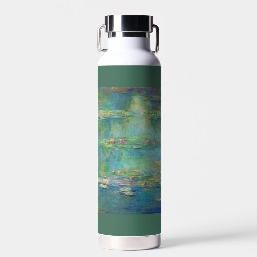 Monet Waterlelies Waterfles (Voorkant)