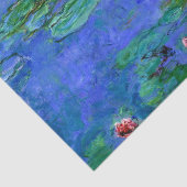 Monet - waterlib (rood) tissuepapier (Detail)