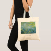 Monet Waterlilies 1906 schilderen Tote Bag (Voorkant (product))