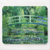 Monet Waterlilies en de Japanse Brug Mousepad Muismat (Voorkant)
