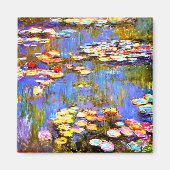 Monet Waterlilies Magneet (Voorkant)