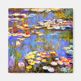 Monet Waterlilies Magneet