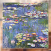 Monet - waterlilies / Nympheas Raamsticker (Vel 2)
