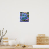 Monet Waterlilies Poster (Keuken)