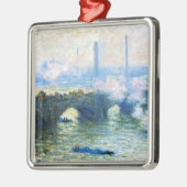 Monet - Waterloo Bridge, Londen, beroemd schilderi Metalen Ornament (Links)