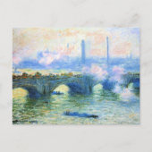 Monet - Waterloo Bridge, Londen, Briefkaart (Voorkant)