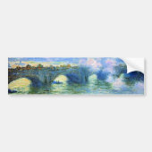 Monet - Waterloo Bridge, Londen, Bumpersticker (Voorkant)