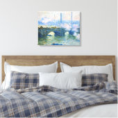 Monet - Waterloo Bridge, Londen, Canvas Afdruk (Insitu (Slaapkamer))