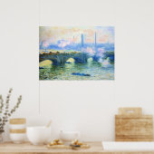 Monet - Waterloo Bridge, Londen, Poster (Keuken)