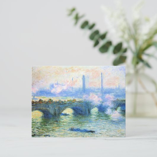 Monet - Waterloo Bridge, London, Briefkaart (Staand voorkant)