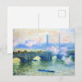 Monet - Waterloo Bridge, London, Briefkaart (Voorkant / Achterkant)