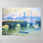 Monet - Waterloo Bridge, London, Poster (Voorkant)