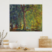 Monet, wazig wild poster (Keuken)