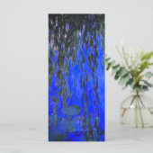 Monet Weeping Willow Branches Kaart (Staand voorkant)