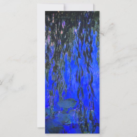 Monet Weeping Willow Branches Kaart (Voorkant)