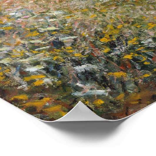 Monet - weg naar La Cavee Pourville Poster (Hoek)