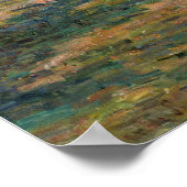 Monet - Weg van La Roche Guyon Poster (Hoek)