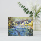 Monet - White Frost, 1.875 illustraties Briefkaart (Staand voorkant)