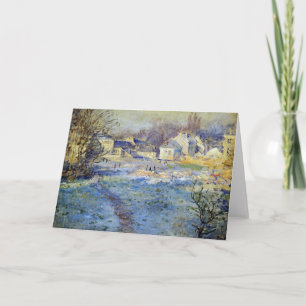Monet - White Frost-illustratie Kaart