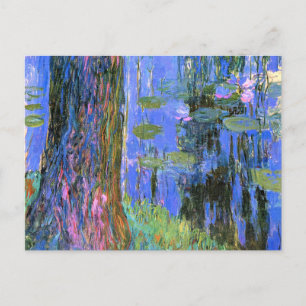 Monet - Wilde en Water Lily Pond Briefkaart