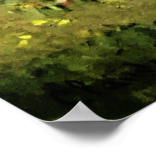 Monet - Wilde klaprozen bij Argenteuil, kunstdruk Poster (Hoek)