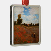 Monet - Wilde papavers Metalen Ornament (Rechts)