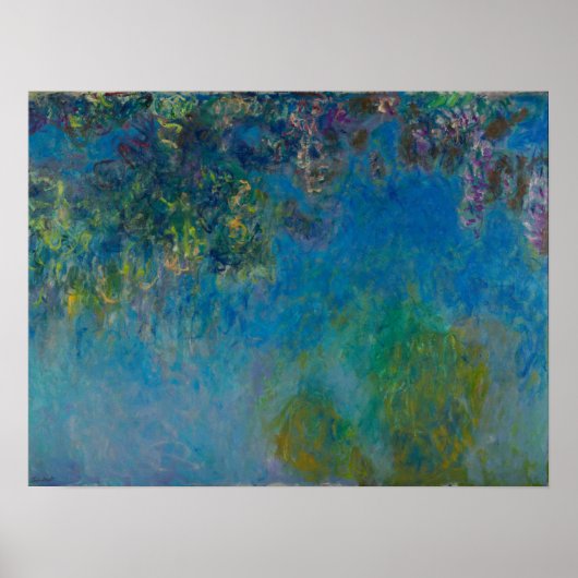 Monet - Wisteria Poster (Voorkant)